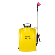 Обприскувач акумуляторний Mastertool «Garden» ранцевий на 12 л жовтий 92-9812 (ml-29479)