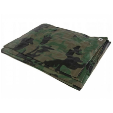 Тент камуфляж з люверсами CAMOforest 5 х 8 м 90 г/м² водостійкий (br-PLCF905/8)